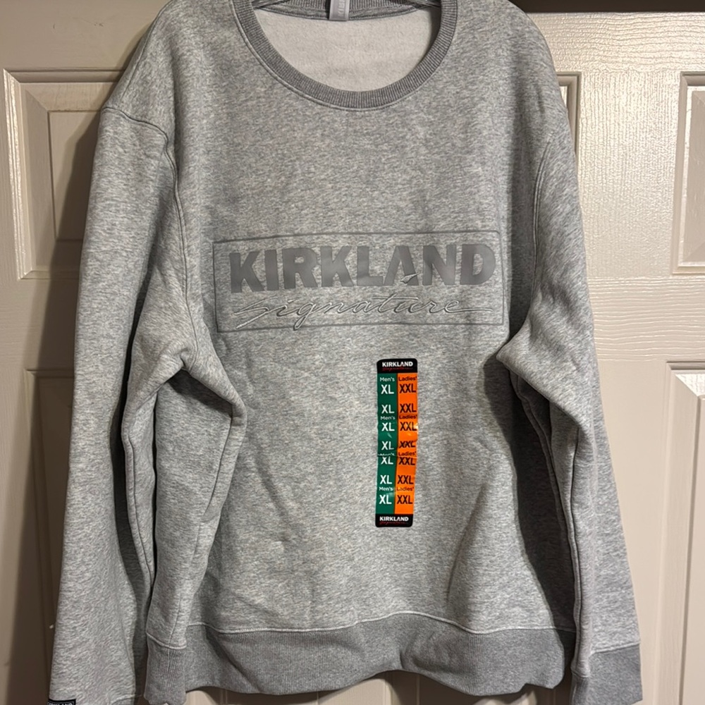 Kirkland Signature Gray Sweatshirt
